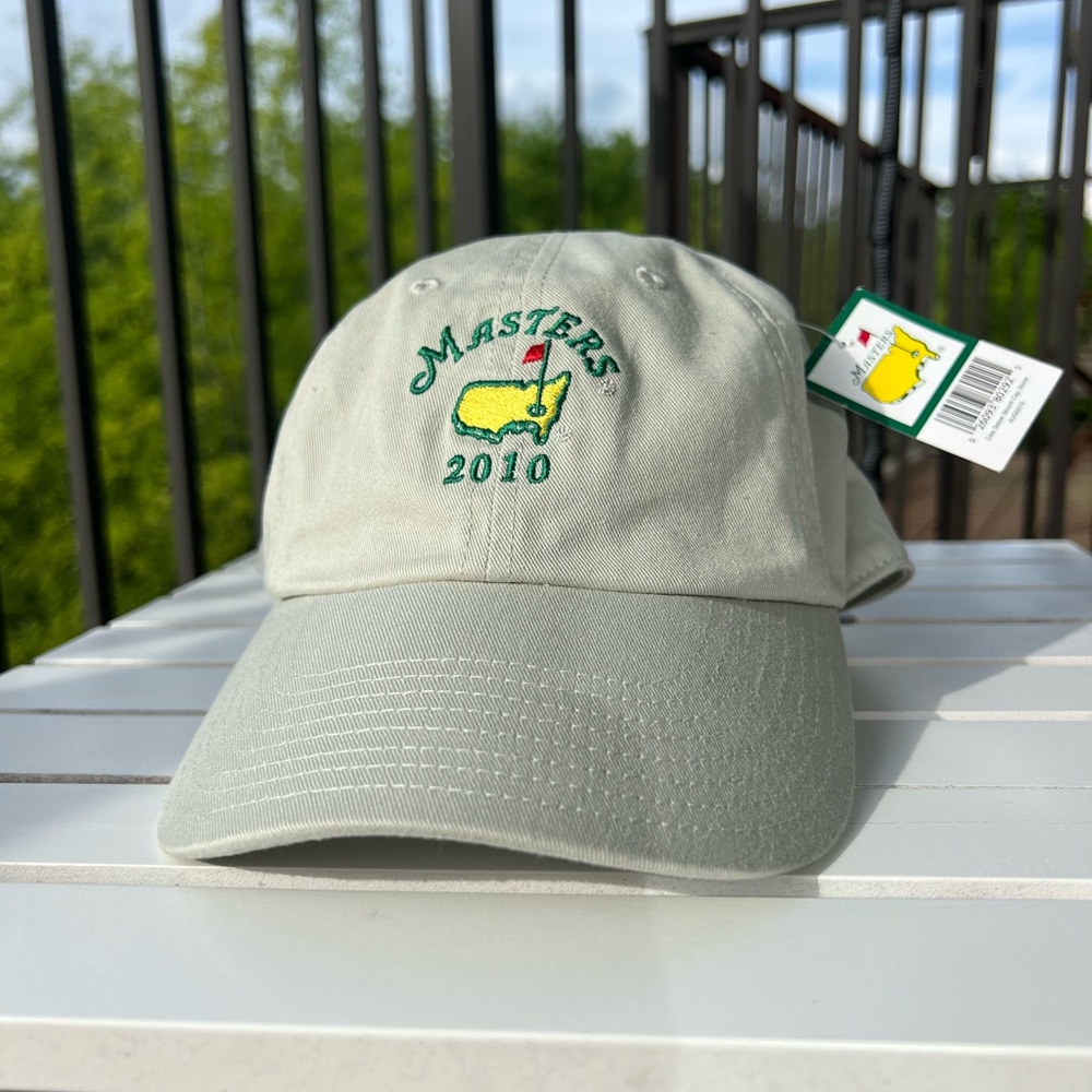 RARE NWT 2010 OFFICIAL MASTERS HAT